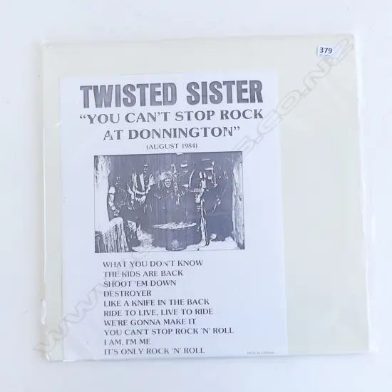 Twisted Sister, You Can't Stop Rock at Donnington